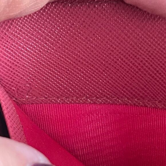 Prada Saffiano leather zip around wallet with bow in Peony Pink - Picture 11 of 12